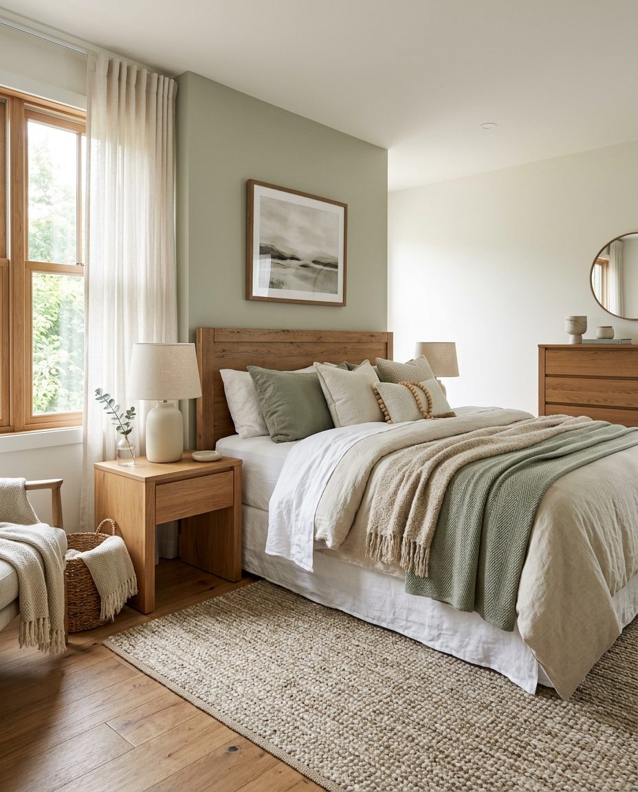 Studio demonstration bedroom